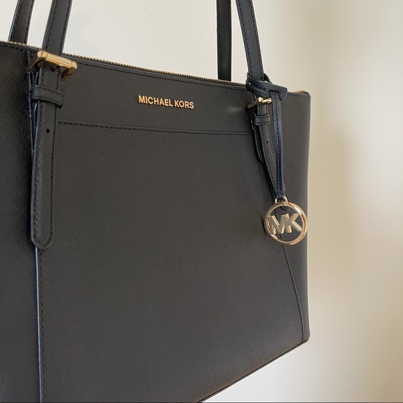 Michael Kors MK Ciara Large Black Tote Bag - Picture 11 of 11